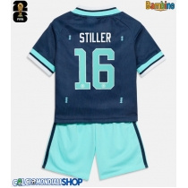 Maglie da calcio Germania Angelo Stiller #16 Seconda Maglia Bambino Mondiali 2026  Manica Corta + Pantaloni corti)